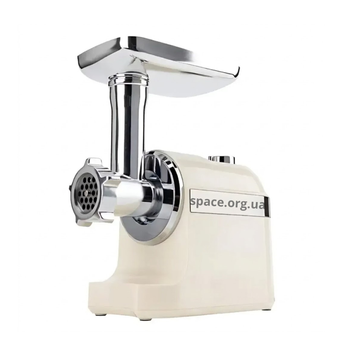 М'ясорубка електрична Rainberg RB-2270 з овочерізкою та реверсом 3800 Вт Білий 11-2270 фото
