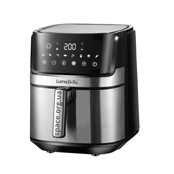 Аерофритюрниця LumaBella LB-60012 9,5 л 1700 Вт сенсорне керування, знімна корзина 1-LB-60012 фото