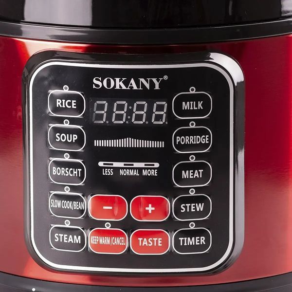 Мультиварка Sokany SK-2402 5 л 1000 Вт 12-2402 фото