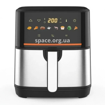 Аерофритюрниця LumaBella LB-60027 7.5 л 2200 Вт знімний кошик, антипригарне покриття 1-LB-60027 фото
