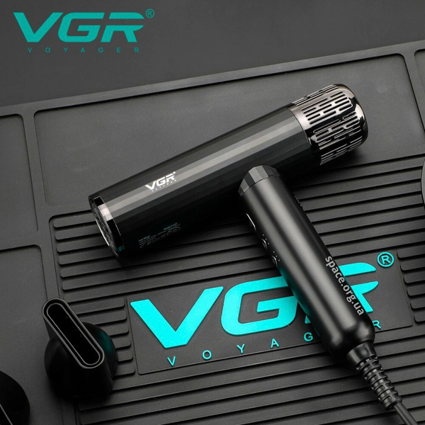 Фен для волосся VGR V-427 1900 Вт 110 000 об/хв 4 швидкості та 3 режими температури 34-427 фото