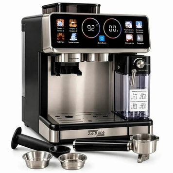 Автоматична кавомашина Zepline ZP-6811 1500 Вт 20Bar зі встроєною кавомолкою ZP-6811 фото