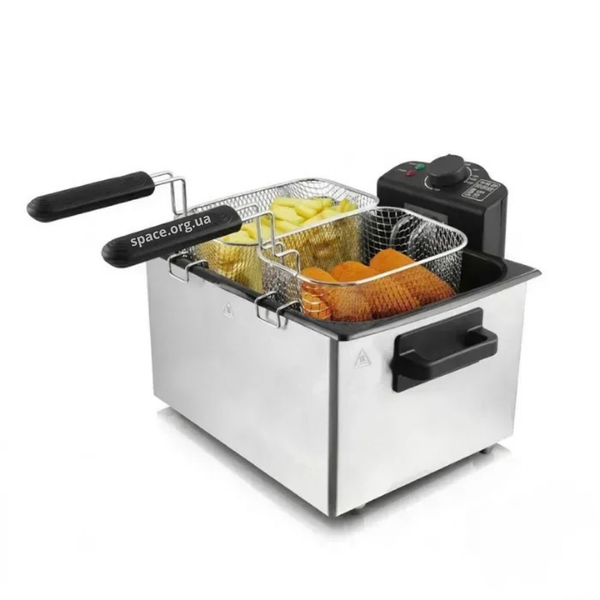 Фритюрниця LumaBella LB-60004 5 л, 2000 Вт, 3 кошика 1-LB-60004 фото
