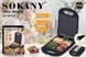 Гриль Sokany SK-08036 eлектричний притискний з антипригарним покриттям 1100 Вт 4-SK-08036 фото 4
