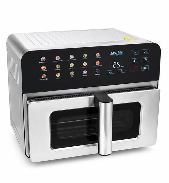 Аерофритюрниця AirChef Pro Zepline ZP-00367 15 літрів 14 програм 2200 Вт 1-00367 фото