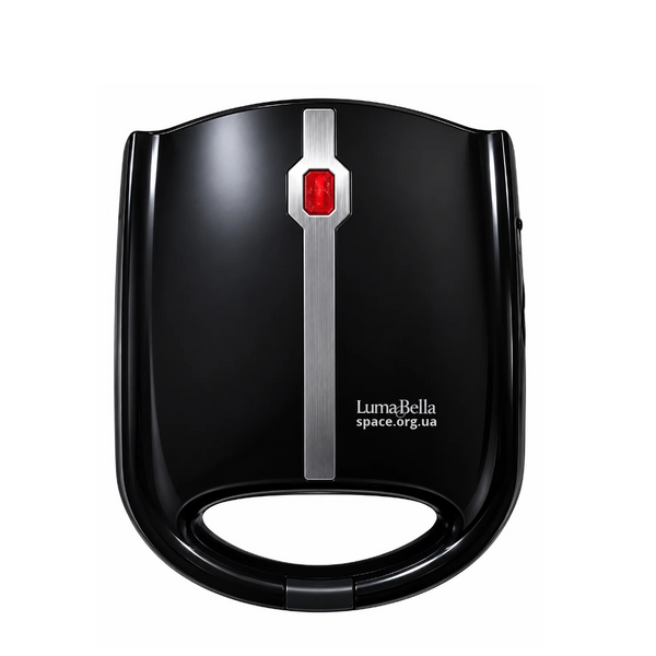 Електричний гриль-сендвічниця LumaBella LB-58010 1000 Вт, LED індикація, антипригарне покриття 4-58010 фото