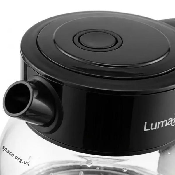 Електрочайник LumaBella LB-59022 2 л 1500 Вт 360&deg; Чорний 5-LB-59022 фото