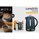 Електрочайник LumaBella LB-59008 1.7 л 2000 Вт нержавіюча сталь Синій 5-LB-59008 фото 4