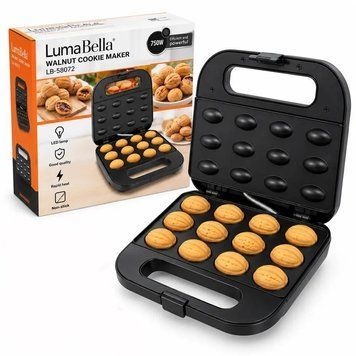 Електрична горішниця LumaBella LB-58072 750 Вт 12 горішків, LED індикація 3-LB-58072 фото
