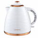 Електрочайник LumaBella LB-59038 1,7 л, 2200 Вт, кухонний білий електричний чайник 5-LB-59038 фото 1