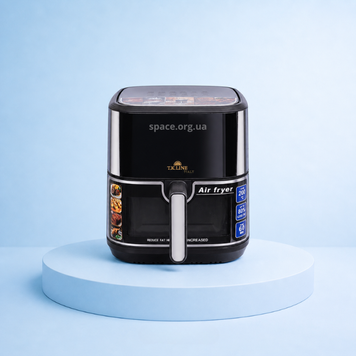 Аерофритюрниця T.K.Line TK00273 12 л з Wi-Fi Tuya Smart, 2 ТЕНами, LED-дисплеєм і керамічною чашею 1-00273 фото