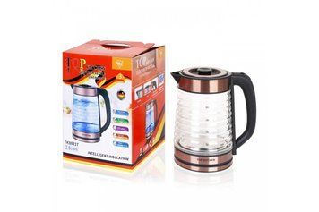 Чайник електричний Top Kitchen TK-00237 скляний з підсвічуванням 2.5 л, 2600 Вт 5-00237 фото