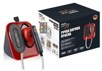 Ручна парова праска 3000Вт Zepline ZP-00222 Червона 7-00222 фото