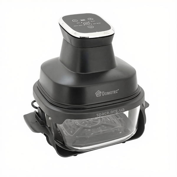 Аерофритюрниця Domotec MS-3228 зі скляною чашею 7л 4600 Вт 1-3228 фото
