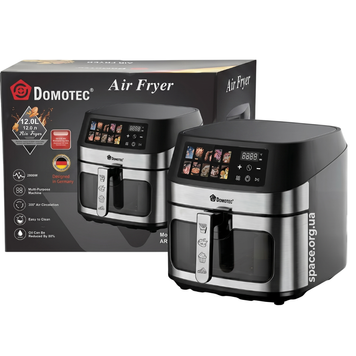 Аерофритюрниця Domotec MS-3222 12л 2800 Вт 1-3222 фото
