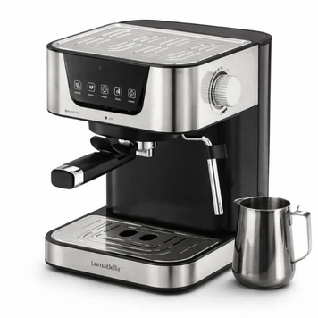 Кавомашина LumaBella LB-54017 950 Вт тиск 20 бар, сенсорний екран 9-LB-54017 фото