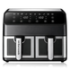 Аерофритюрниця Domotec MS-3226 4800 Вт 13 л 2 відділення 1-3226 фото 3