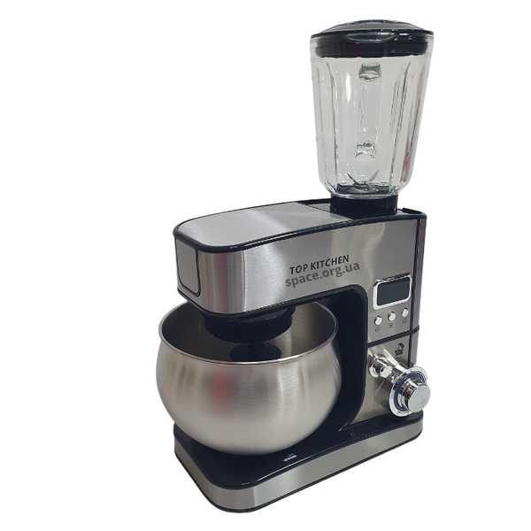 Комбайн кухонний планетарний Top Kitchen TK00225 3в1 з чашею з нержавіючої сталі 2-00225 фото