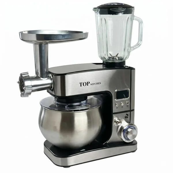 Комбайн кухонний планетарний Top Kitchen TK00225 3в1 з чашею з нержавіючої сталі 2-00225 фото