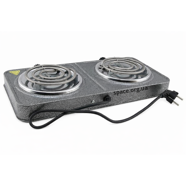 Настільна електроплита Domotec MS-5802 2000 Вт 2 конфорки спірального типу 10-MS-5802 фото
