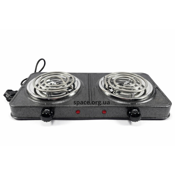 Настільна електроплита Domotec MS-5802 2000 Вт 2 конфорки спірального типу 10-MS-5802 фото