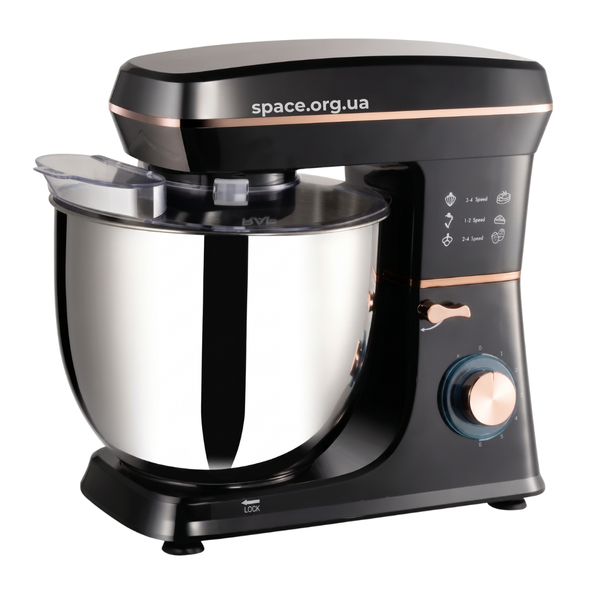 Планетарний міксер тістоміс Domotec R6673 12л 1800 Вт 13-R6673 фото