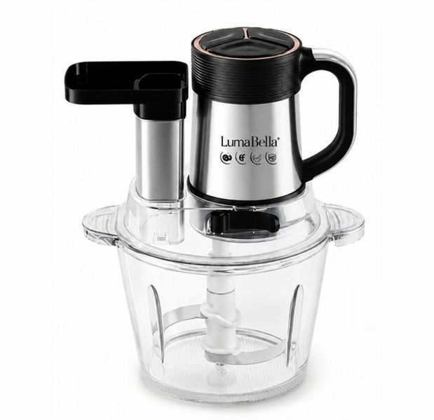 Багатофункціональний подрібнювач 6в1 LumaBella LB-56028 3,5 л 1000 Вт 3 режими швидкості 2-LB-56028 фото