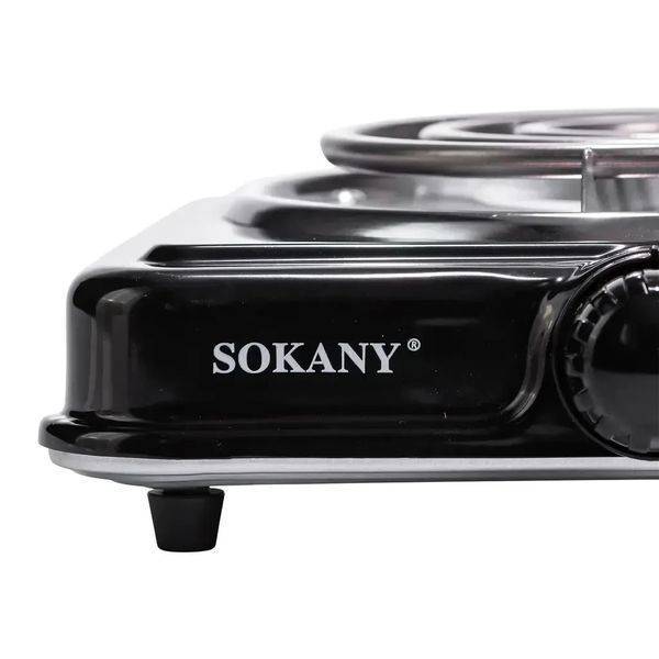 Електроплита кухонна спіральна одноконфорочна Sokany SK-5111 1000 Вт 10-5111 фото