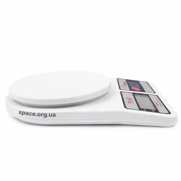 Електронні кухонні ваги Domotec MS-400 1&ndash;10 кг з дисплеєм, високоточні 35-MS-400 фото