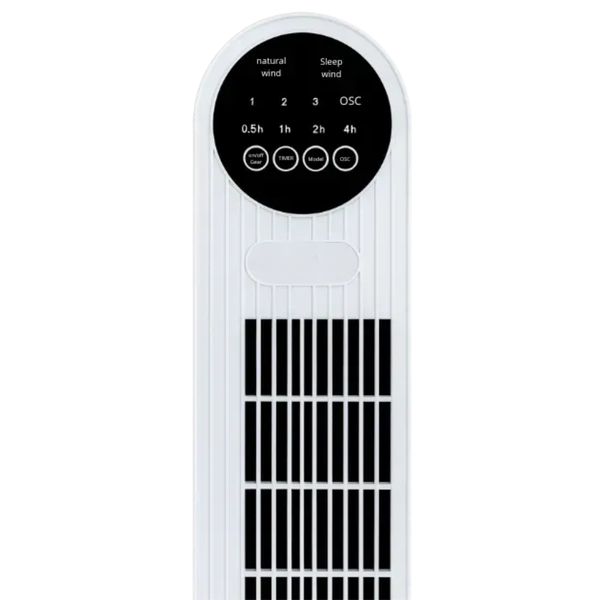 Вентилятор підлоговий з пультом та дисплеем Zepline ZP-139 500 Вт 10-139 фото