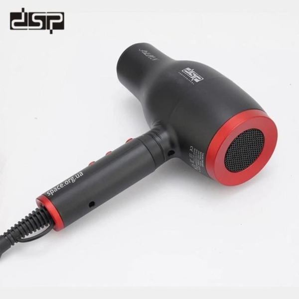 Фен для волосся DSP-37002 1400 Вт з холодним обдувом, 2 швидкості 34-DSP-37002 фото