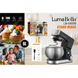 Планетарний міксер-тістоміс LumaBella LB-55009 1750 Вт 6 л імпульсний режим 25-LB-55009 фото 11